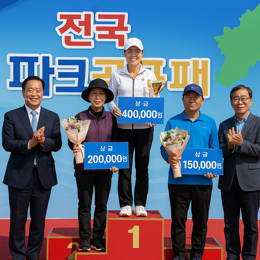 파크골프시상식