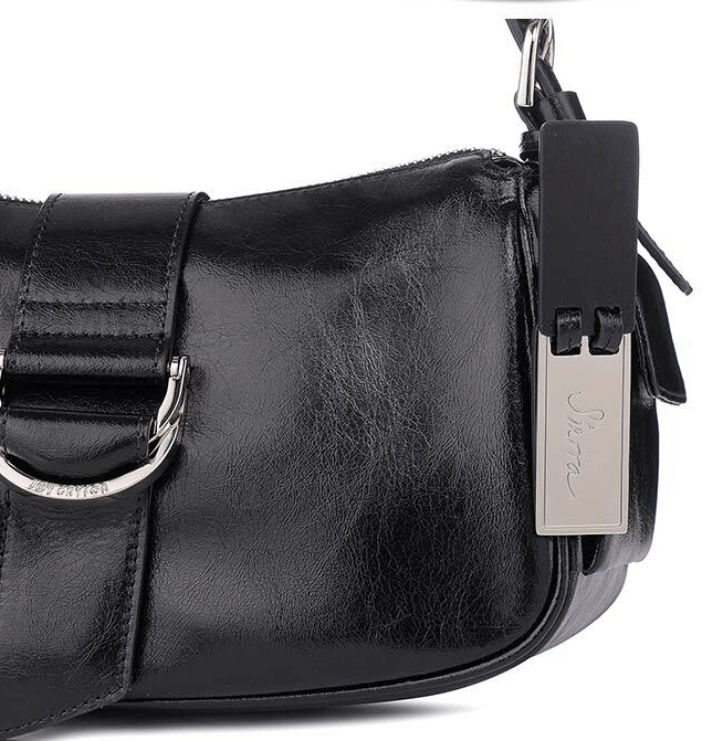 JOY GRYSON 조이 그라이슨 - 시에라 포켓 숄더백 실버 장식