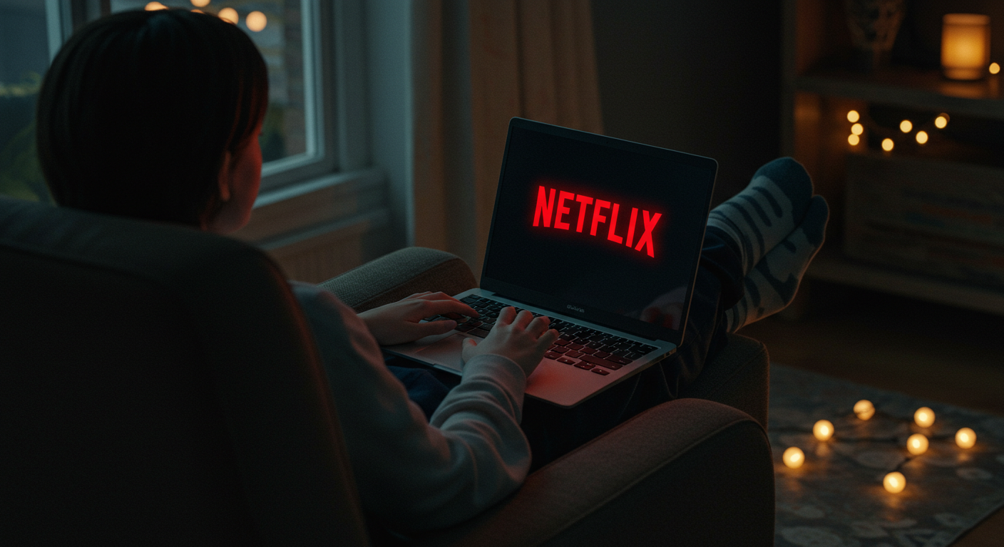 클릭 한 번으로 넷플릭스를 즐기는 사용자