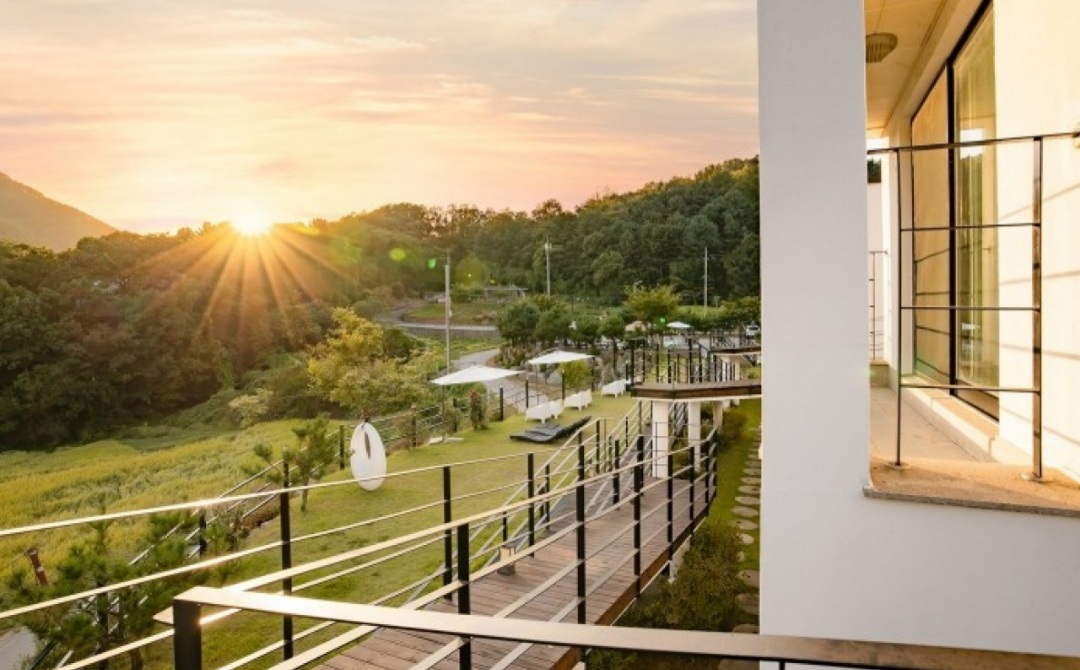 하이팰리스 산책로