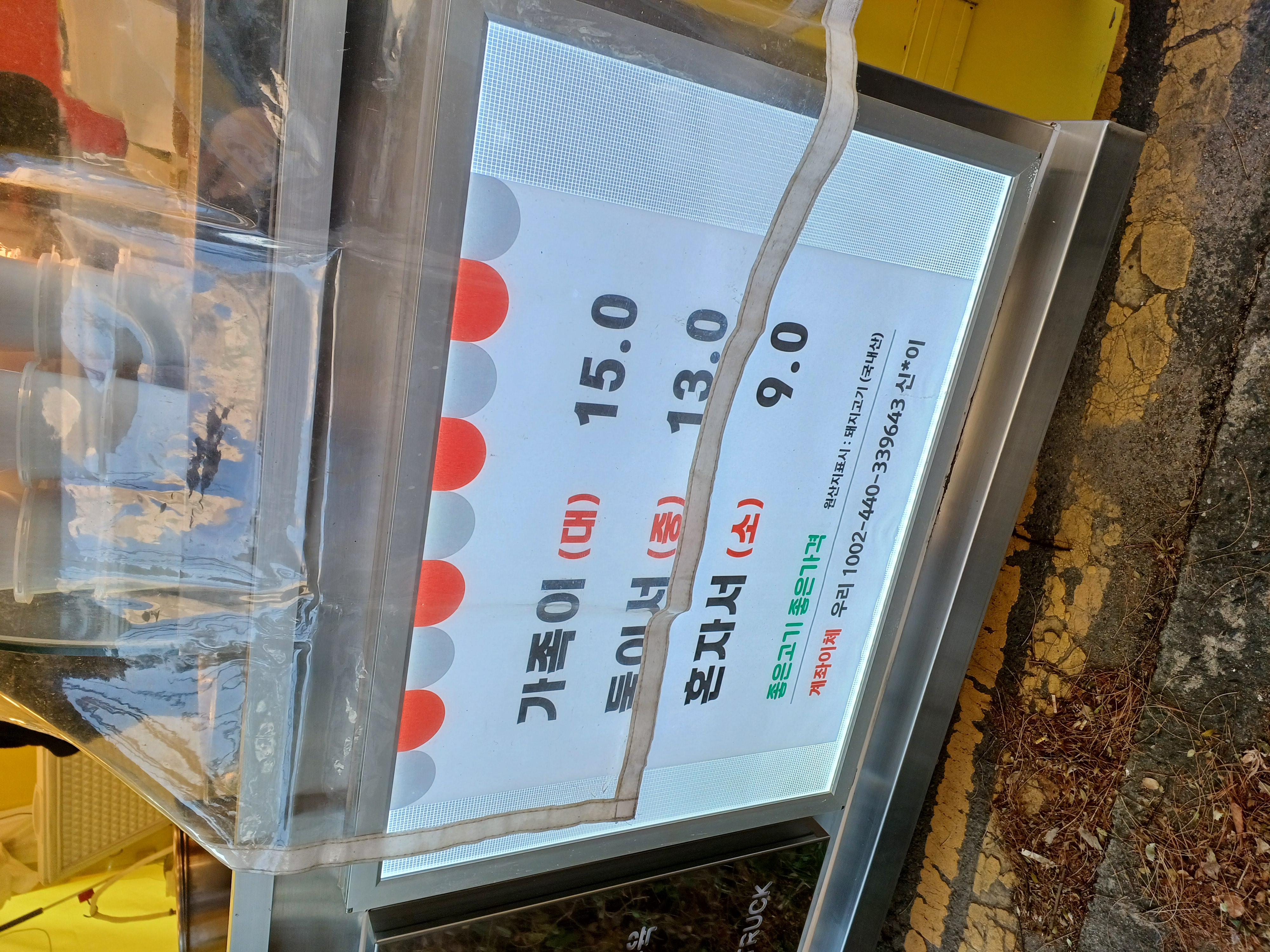 관저동 파인탕수 가격