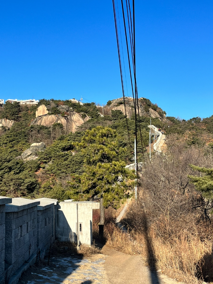 성벽길 따라 등산 2