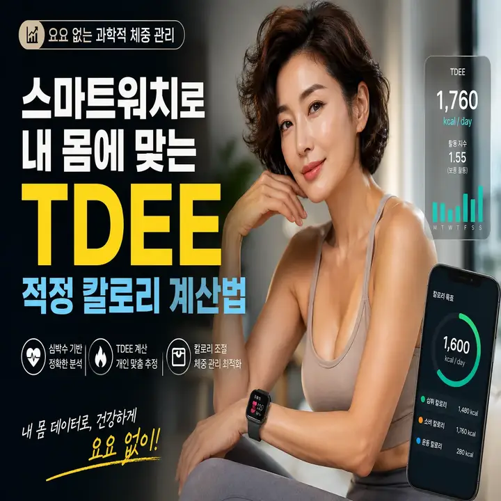 스마트워치로 내 몸에 맞는 TDEE 적정 칼로리 계산법