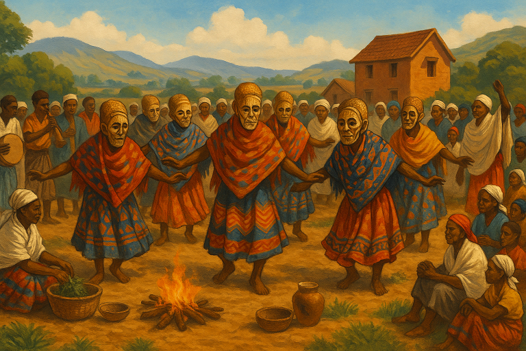 마다가스카르의 혼과 전통을 담은 정령 축제 디마누스 축제 (역사,의식,공존)