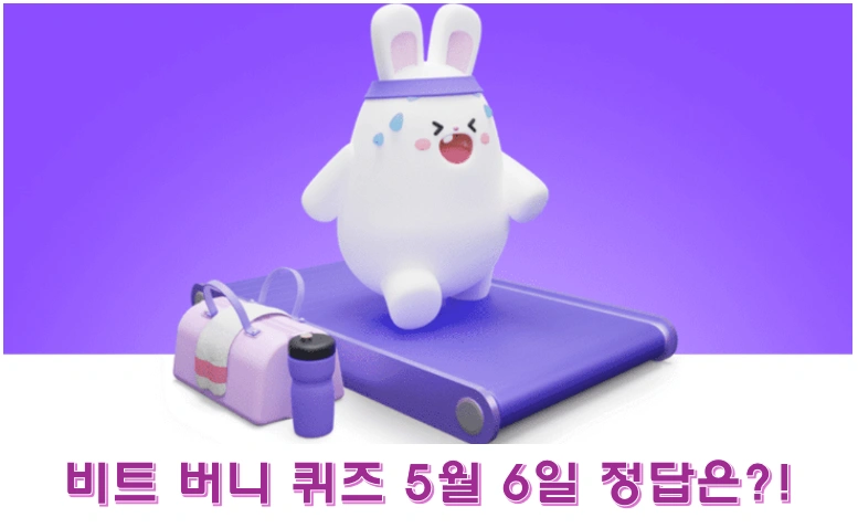 비트버니 퀴즈 5월 6일 정답 힌트 'ㅎㅆㅍㅁ' 의미?