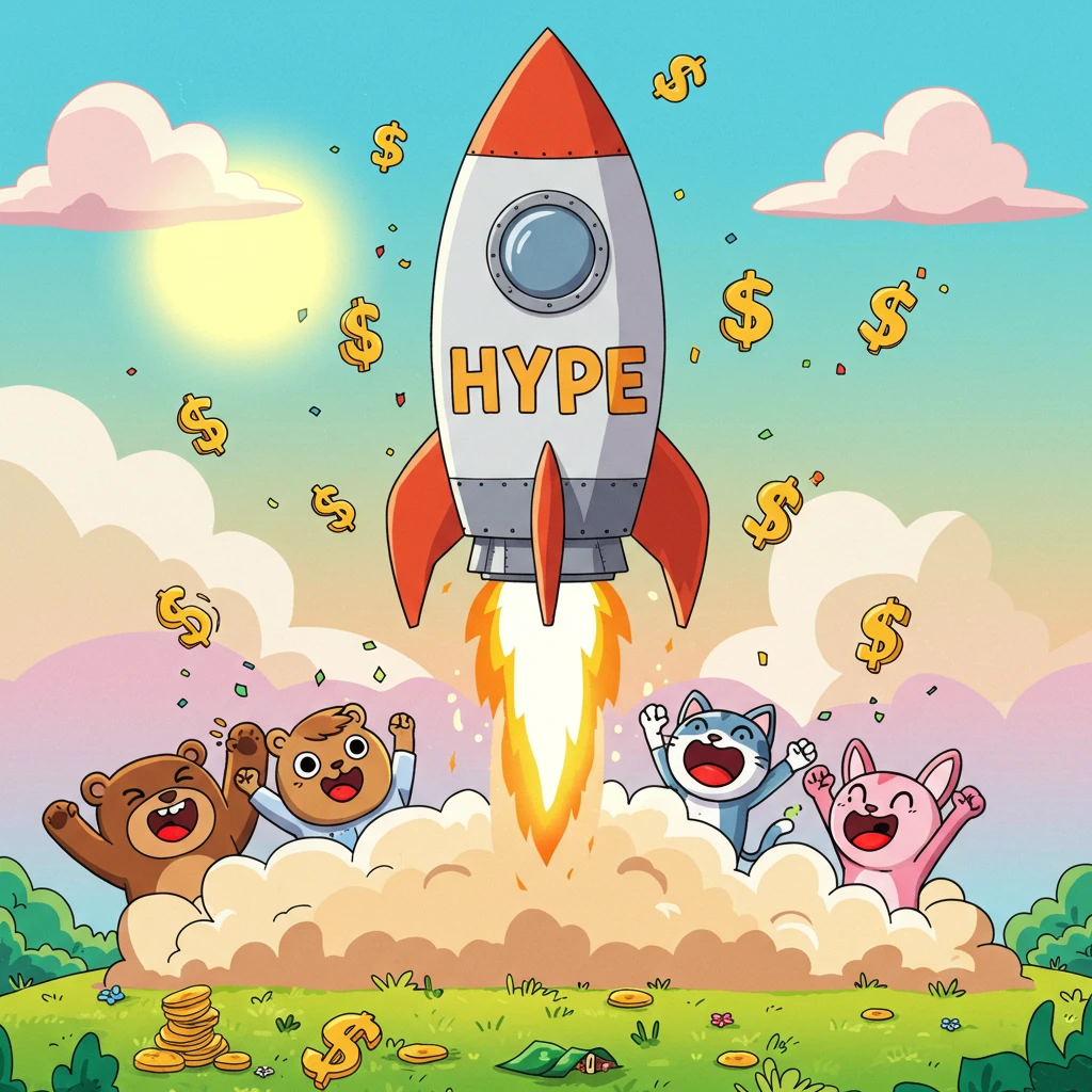 HYPE를 중심으로 한 밈/AI/메타버스 코인군