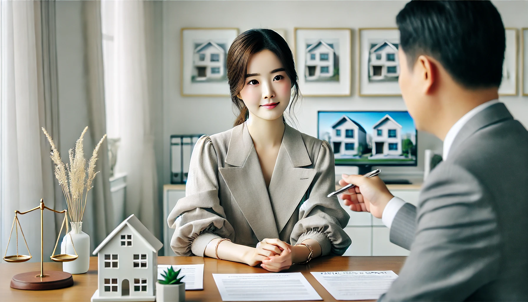 전세사기 피해자 지원 내용 상담하는 이미지