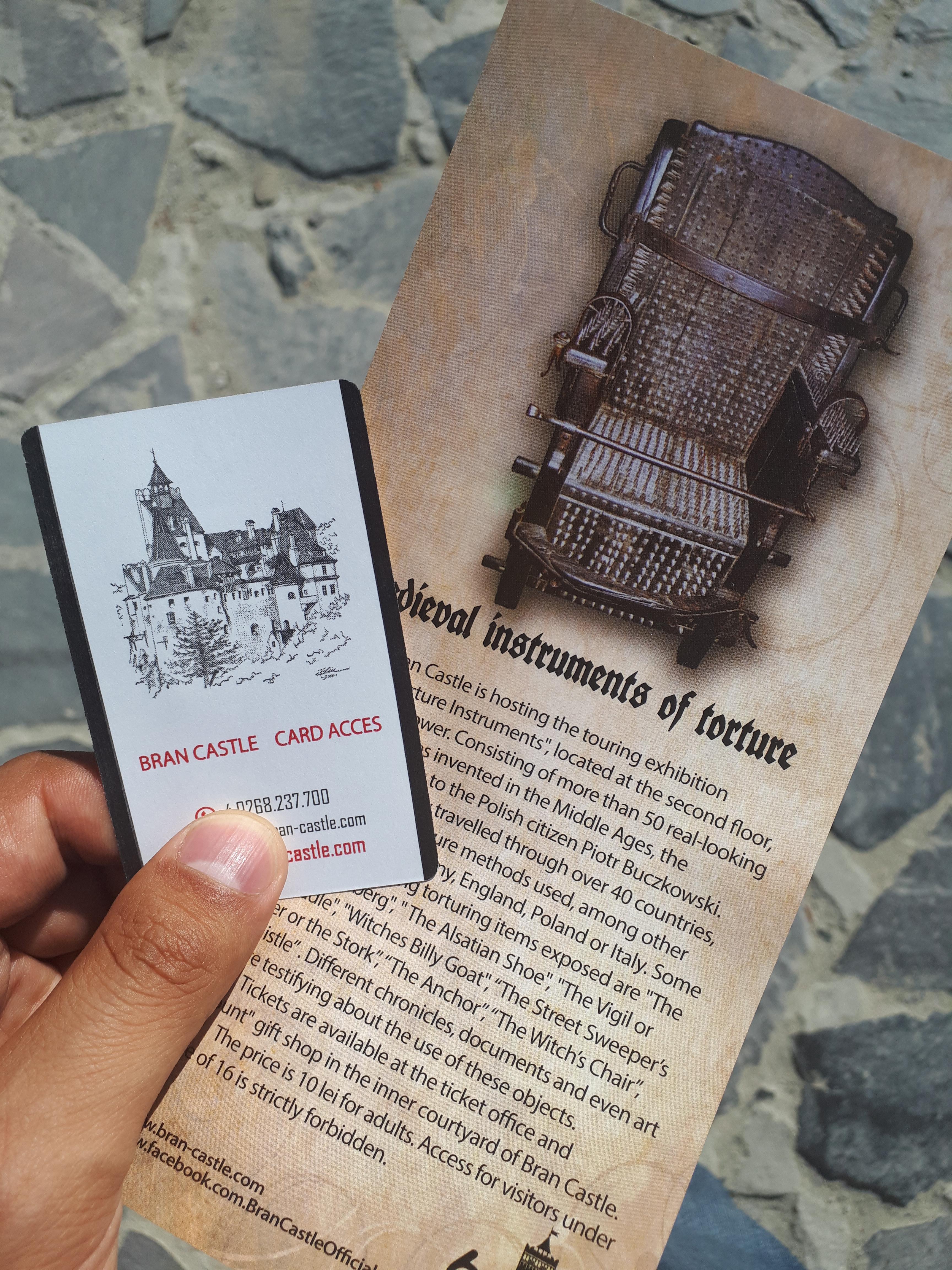 루마니아 브라쇼브 브란 성 입장권