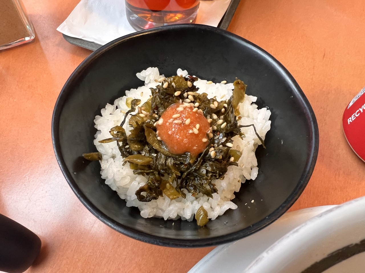 내가 시킨 Mentaiko Rice. 다음에도 오게 된다면 안 시킬 듯.