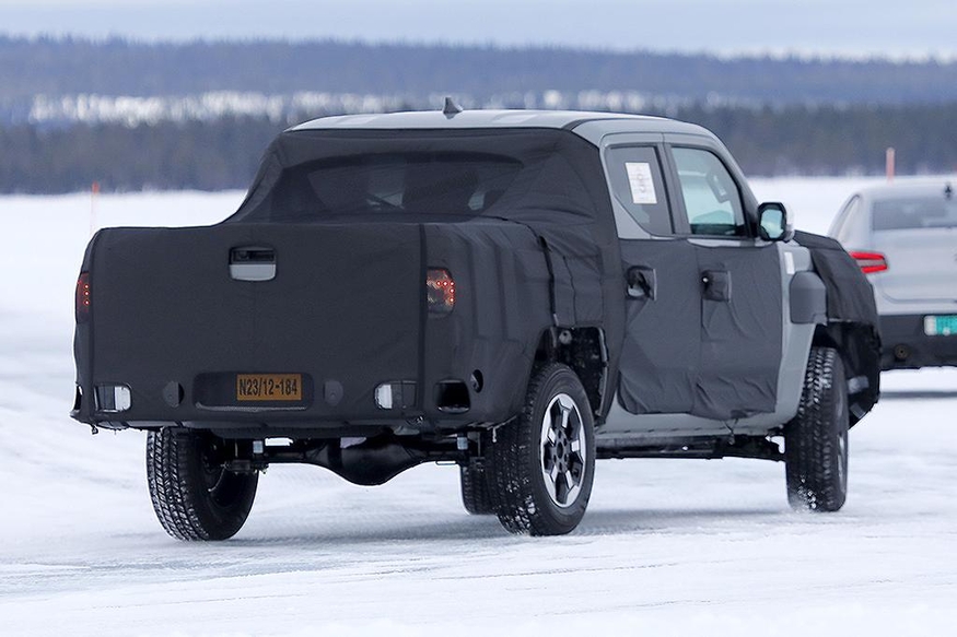 기아 프레임바디 픽업트럭 타스만 테스트카