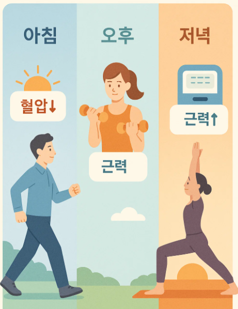 고혈압 환자의 운동 시간대, 언제가 가장 좋을까?