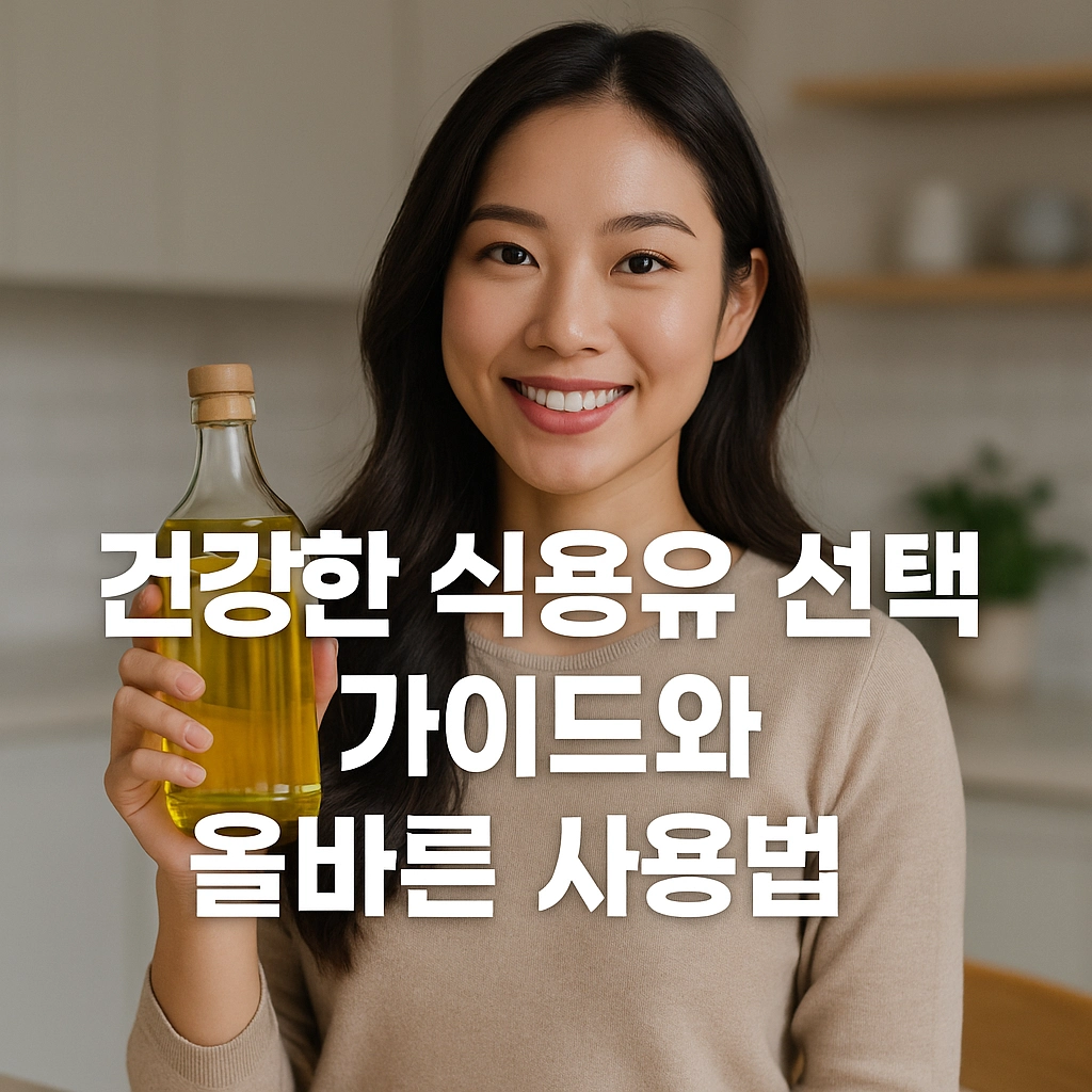 건강한 식용유 선택 가이드와 올바른 사용법