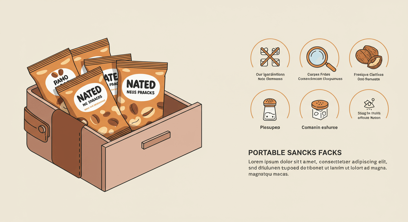 휴대가 간편한 견과류 제품 추천