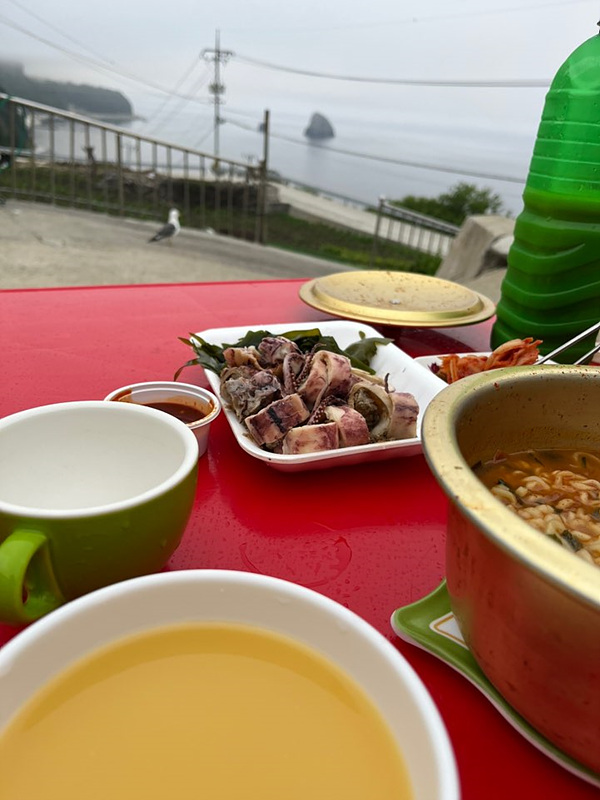 울릉도 호박막걸리