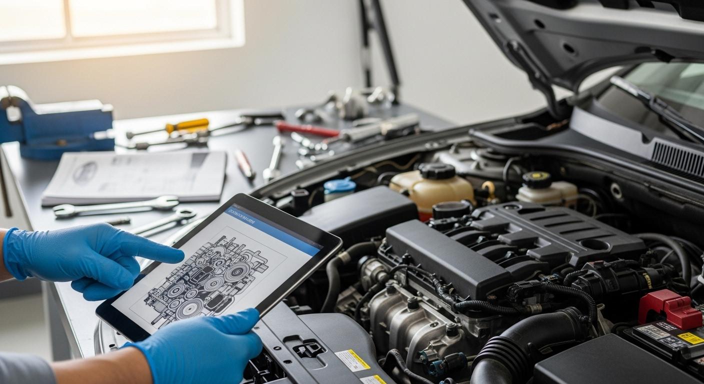 자동차 정비 정보 공유