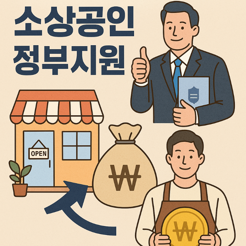 소상공인 정부 지원금 안내