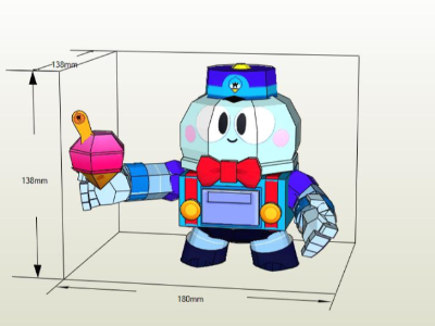 Brawl stars LOU 3D