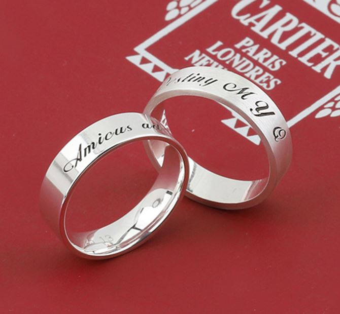 마스미아 커플링 각인반지