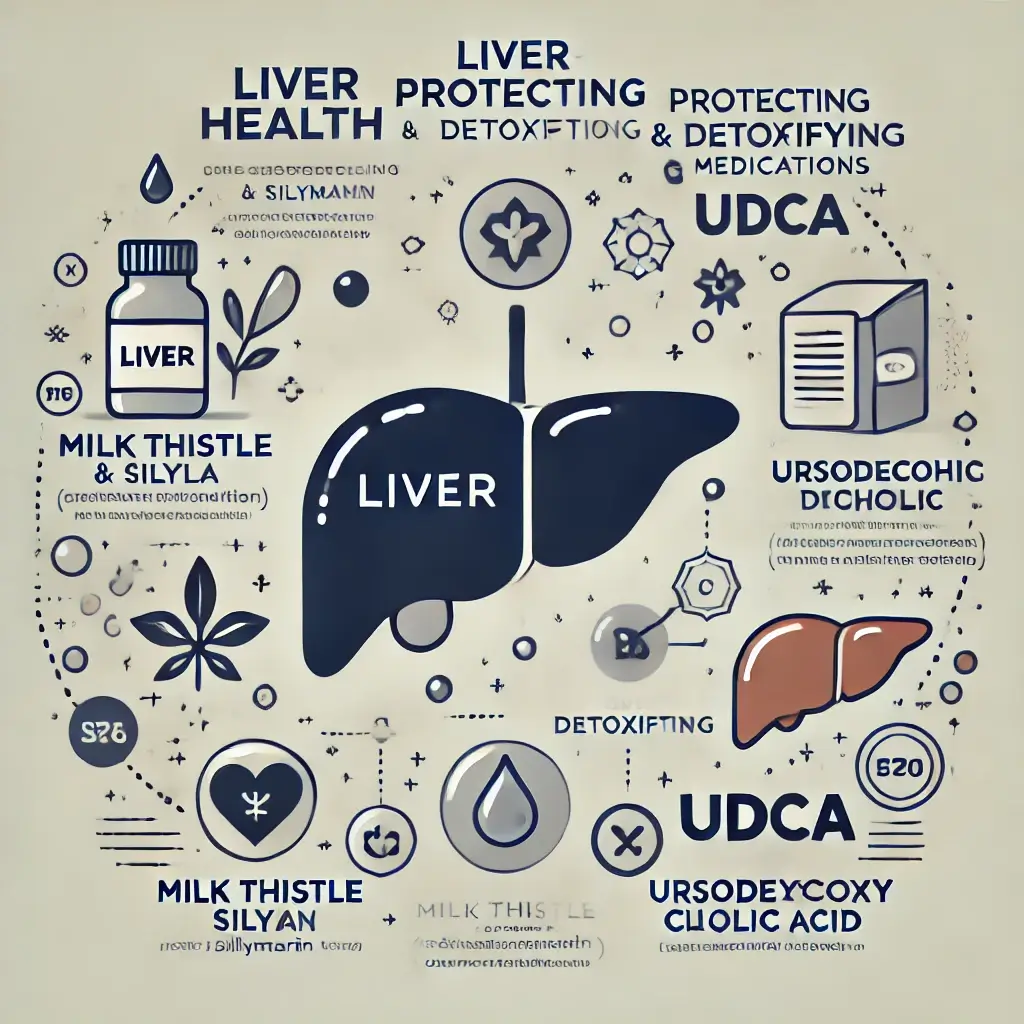 간 건강을 위한 약물 (간 보호제, 간 해독제)와 오남용 주의점