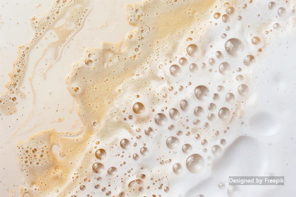 아침 소변 거품