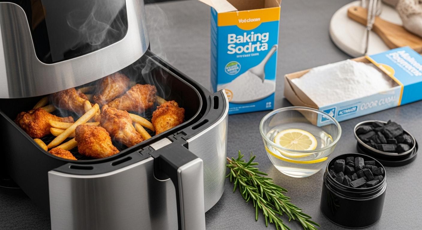 냄새 관리 대용량 에어프라이어 방법