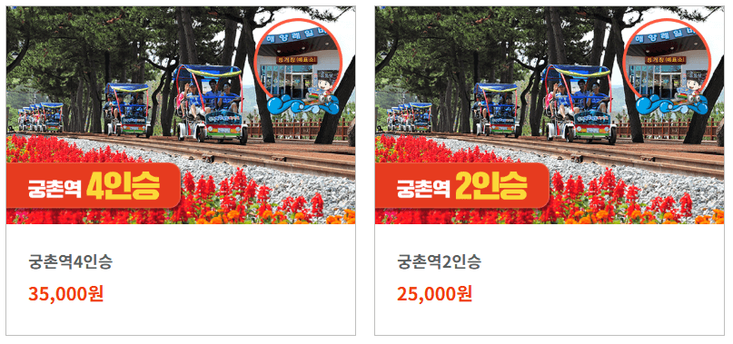삼척 레일바이크