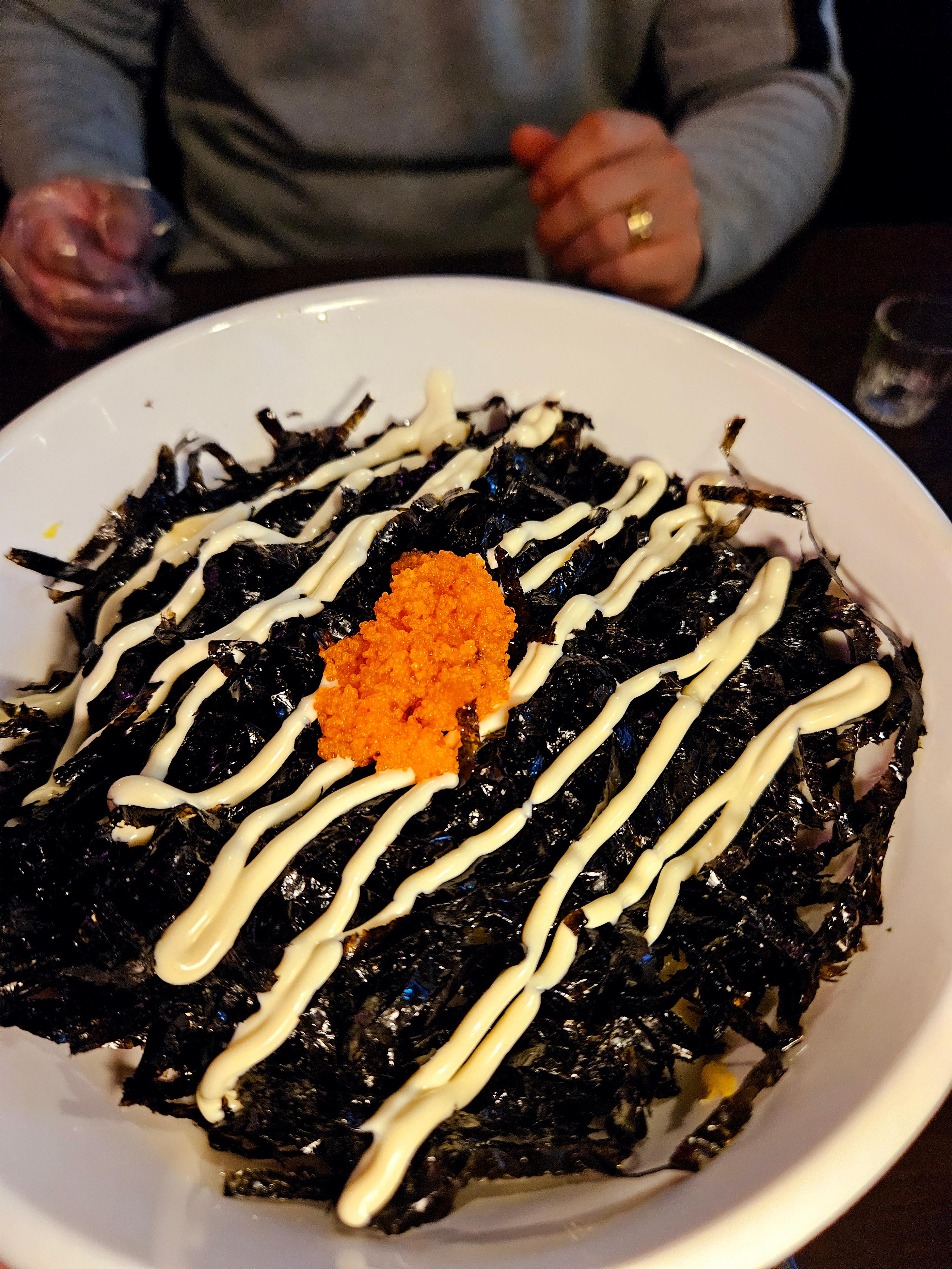 구월포차 날치알주먹밥 사진