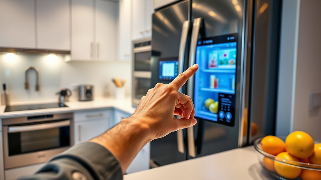 스마트 냉장고 인터넷주문 스마트홈