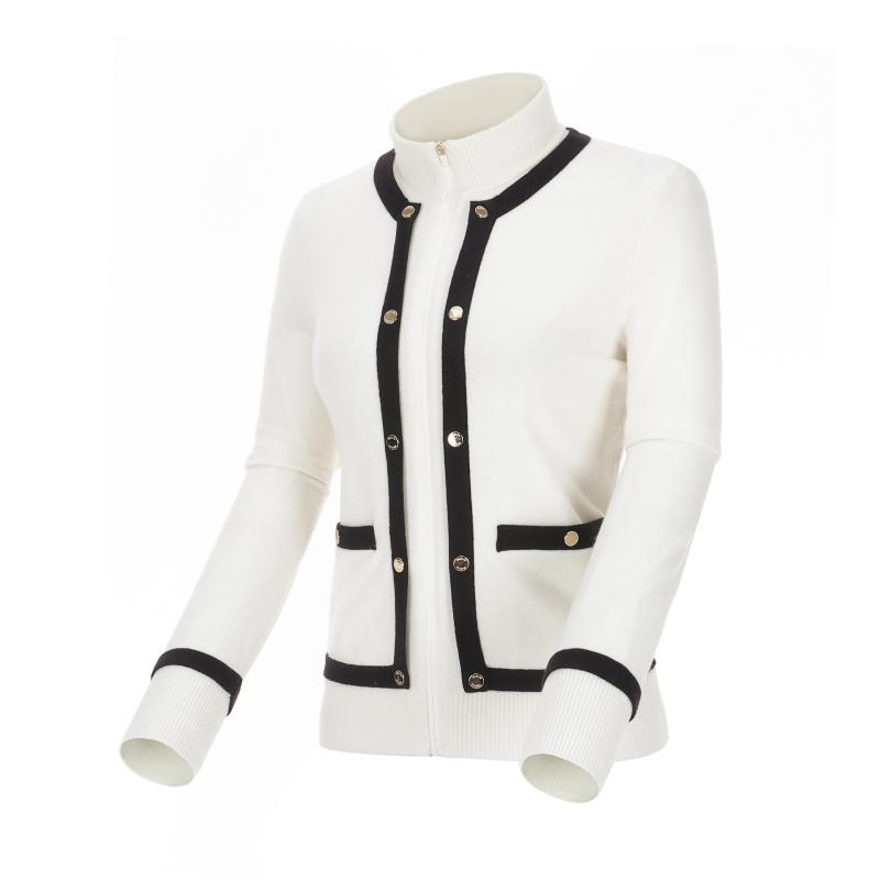 VOLVIK 여성 골프 모던클래식 방풍 가디건 IV VLMSLA12