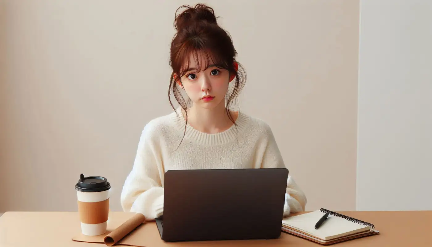 챗지피티-타로-배우기-배열법-타로점-보는-여성의-모습