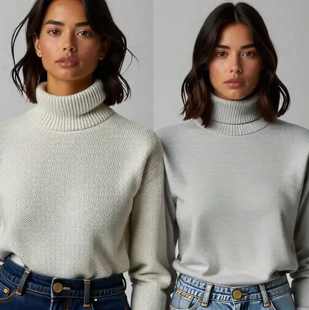 목폴라와 터틀넥의 차이점 완벽 분석