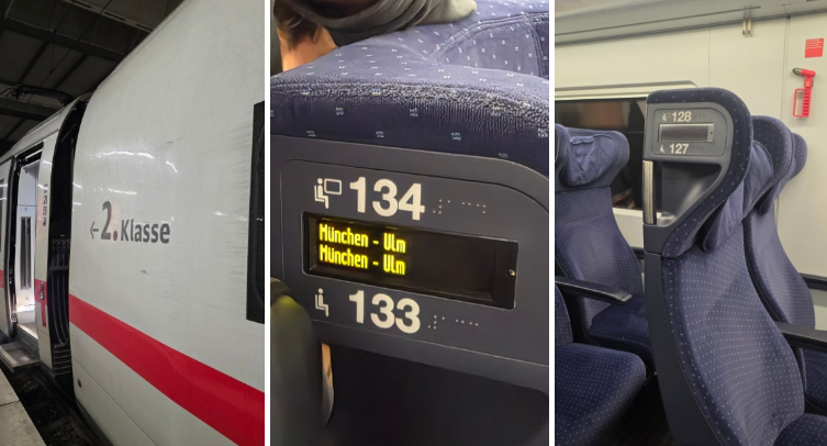 뮌헨에서 프랑크푸르트 가는 기차