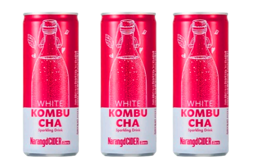 동아오츠카 화이트콤부차 캔