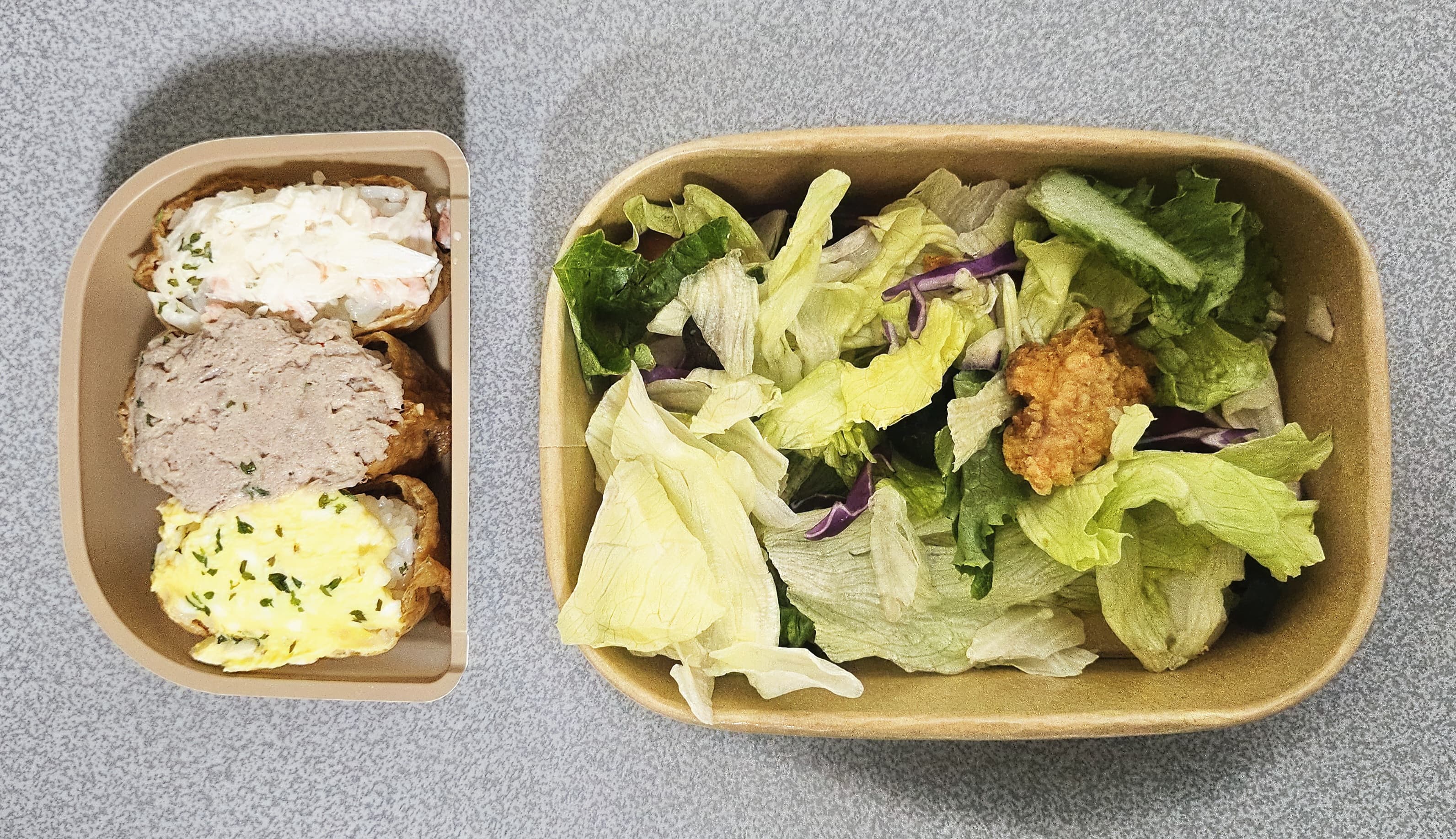 홈플러스 홈플델리 추천 치킨샐러드&토핑유부초밥 후기