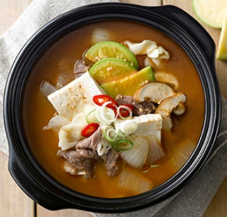 한국 음식 종류-된장찌개