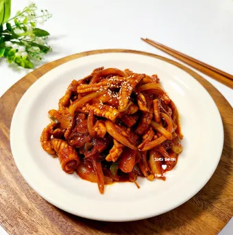 오징어 볶음 맛있게 만드는법과 밥도둑 레시피_2