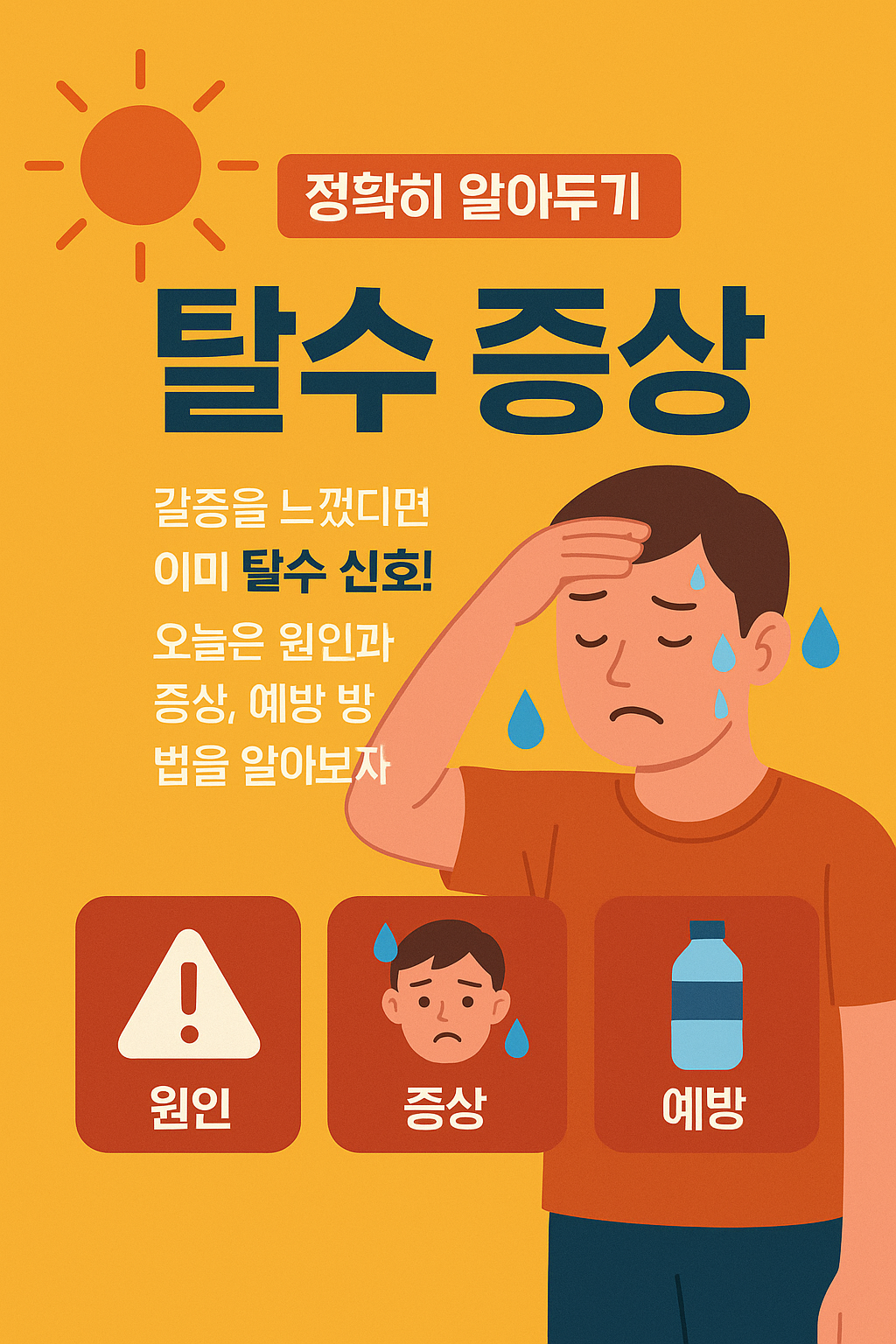 여름철 탈수증상