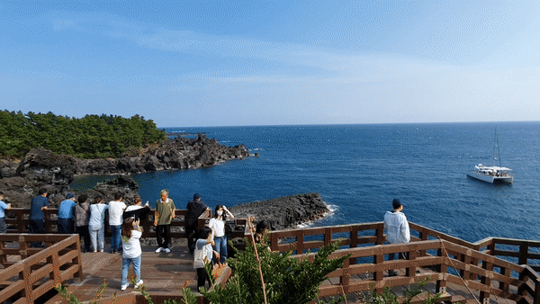 중문 주상절리대 전망대