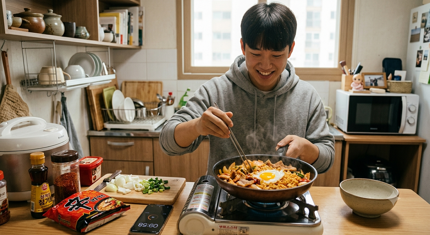 간단한 자취요리 10분 완성