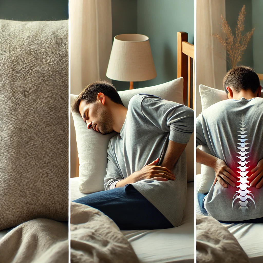 올바른 수면자세 관련 사진