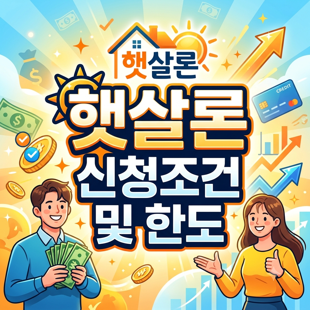 햇살론 자격조건 확인하는 법