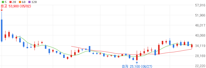 비만치료제-관련주-디앤디파마텍-주가
