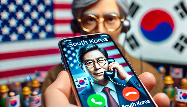 한덕수 권한대행과 트럼프 대통령 첫통화