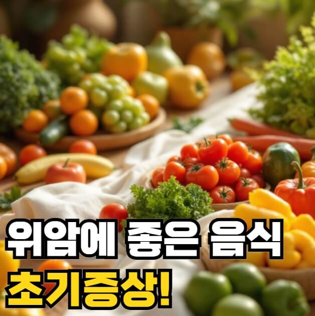 위암에 좋은 음식 초기증상