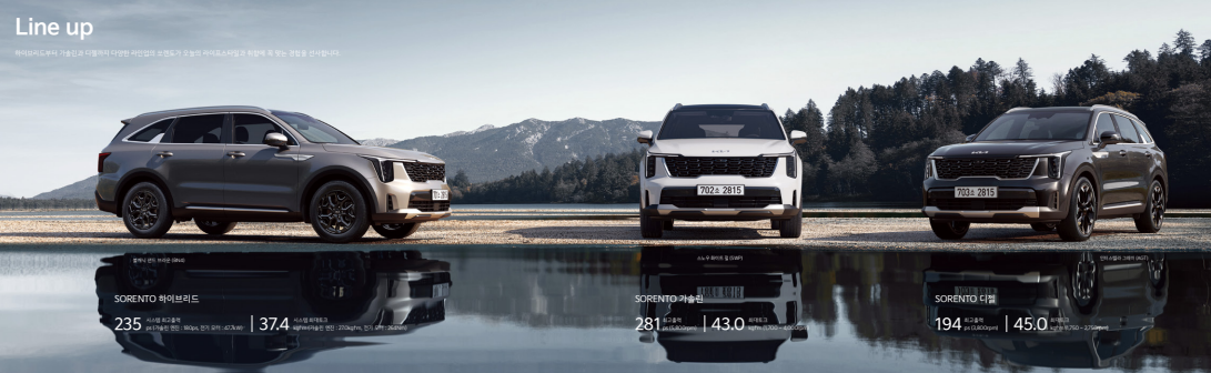 2025 쏘렌토 트림별 옵션 완전 비교 프레스티지 시그니처 3