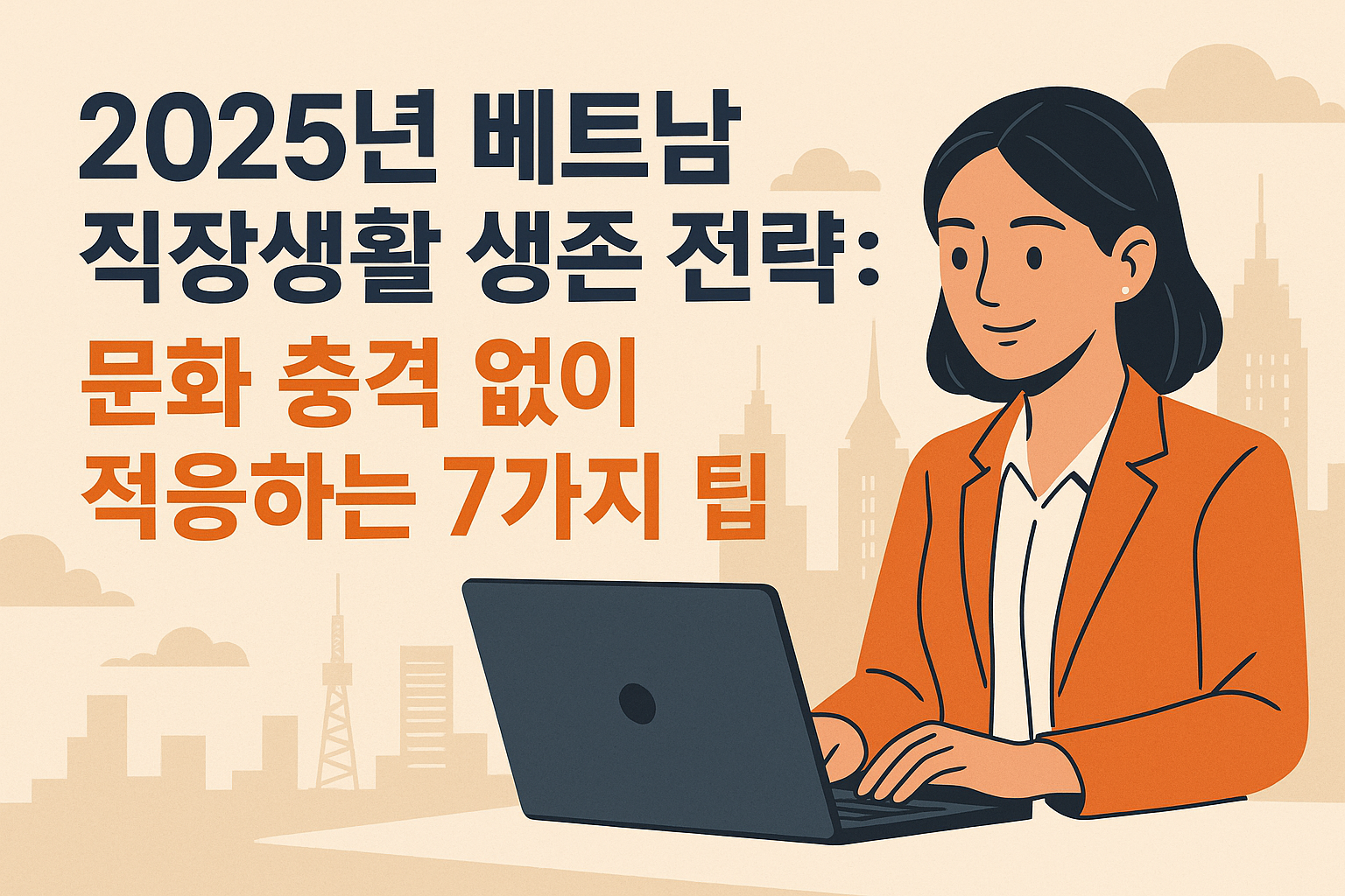 2025년 베트남 직장생활 생존 전략, 문화 차이 없이 적응하는 방법, 해외취업 준비자 가이드