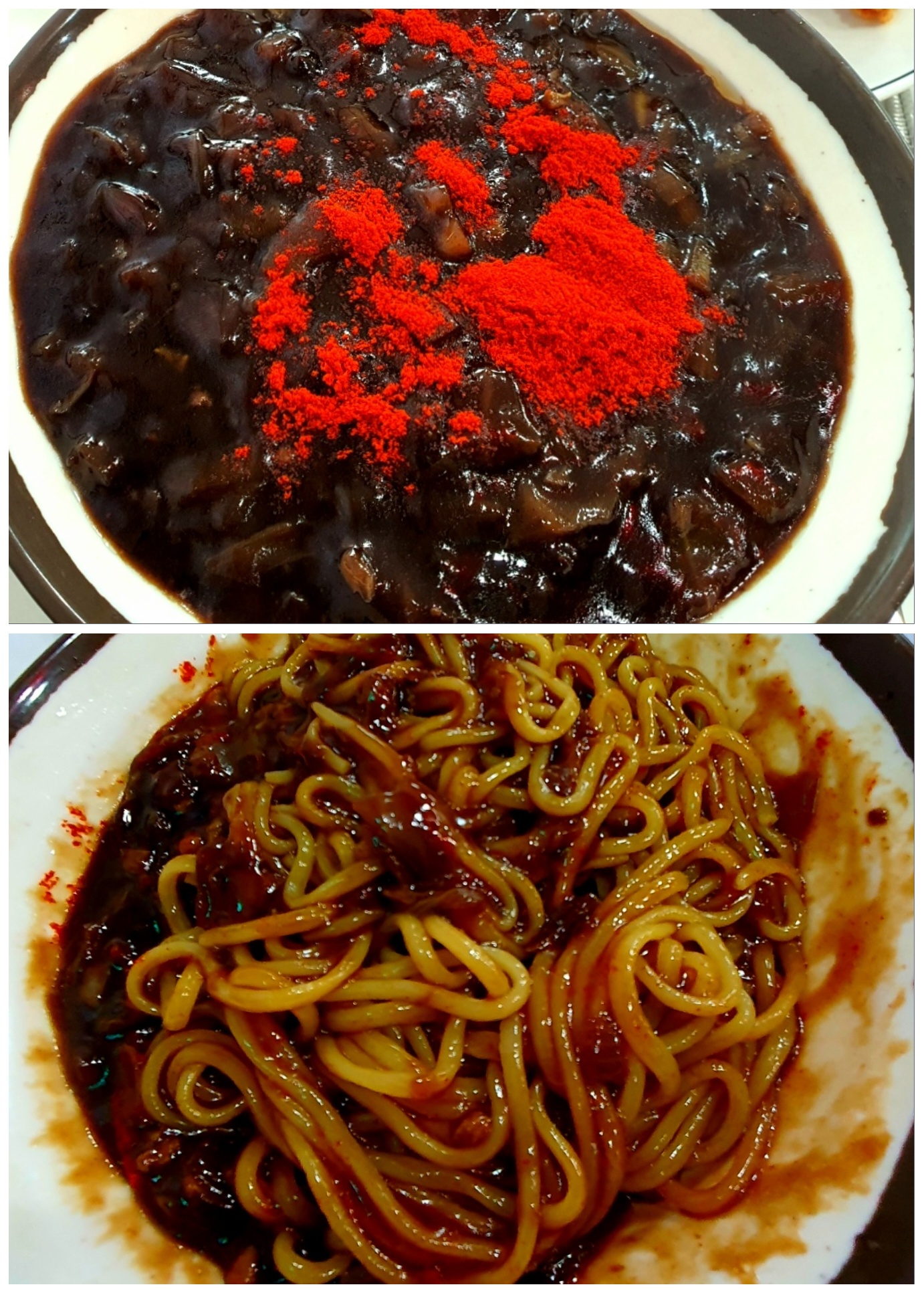 예전에는-일반짜장을-많이-먹었습니다.