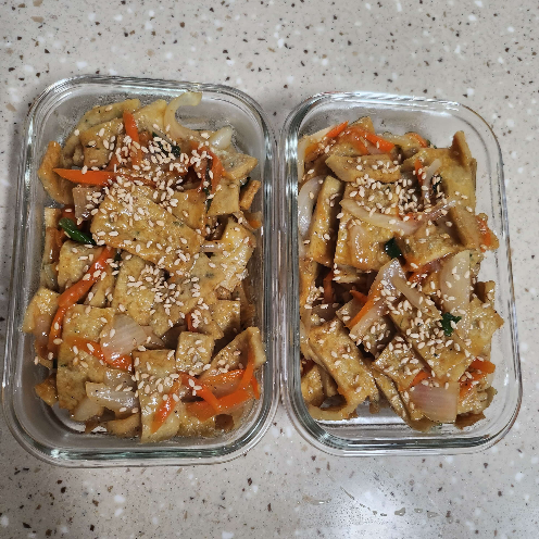 어묵볶음 간단 레시피