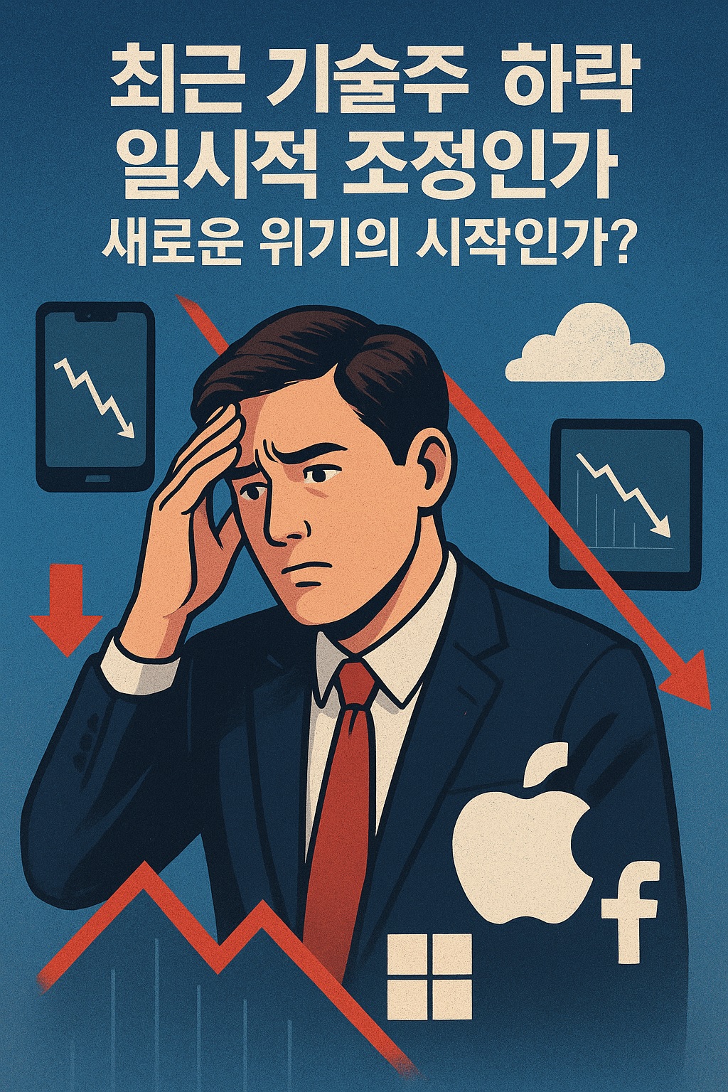 최근 기술주 하락, 일시적 조정인가 새로운 위기의 시작인가?