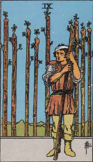 9 of Wands